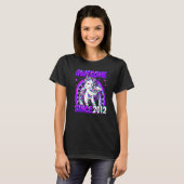 10歳のユニコーン フロッシング 10歳の誕生日女の子 U Tシャツ (正面フル)