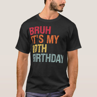 10歳の私の10誕生日ユーモア10歳の昔 Tシャツ
