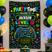 10歳の誕生日おめでとうゲーマー!パーティー