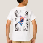 10歳の誕生日おめでとうボーイズ Tシャツ (裏面)