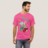 10歳の誕生日おめでとう クールなローラースケート Tシャツ (正面フル)