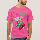 10歳の誕生日おめでとう クールなローラースケート Tシャツ (正面)