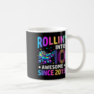 10歳の誕生日おめでとう スケートで10歳の誕生日を祝おう ギフト コーヒーマグカップ