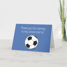 10歳の誕生日サッカー少年スポーツ サンキューカード