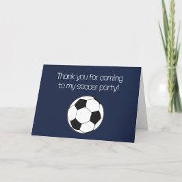 10歳の誕生日サッカー少年スポーツ サンキューカード