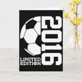 10歳の誕生日サッカー限定版 2016 _1 カード (黄色い花)