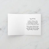 10歳の誕生日バルーンカード カード (内部)