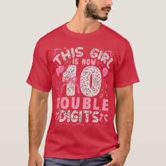 10歳の誕生日 おめでとう 二桁の年齢に Co Tシャツ