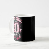 10歳の誕生日 おめでとう 双子 コ コーヒーマグカップ (正面左)