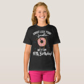 10歳の誕生日 おもしろ ドーナツ 10歳の誕生日パーティー Tシャツ (正面フル)
