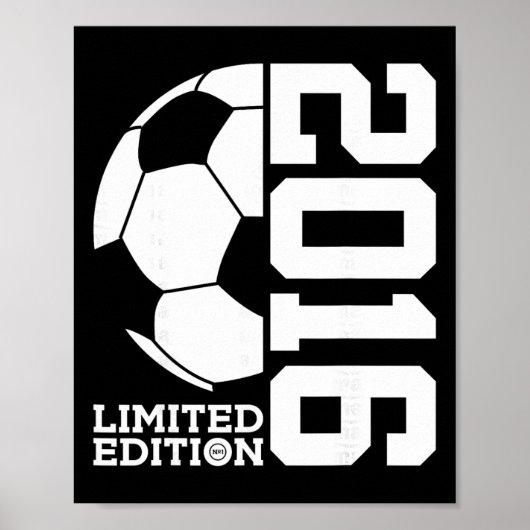 10歳の誕生日 サッカー 限定版 2016 _1 ポスター (正面)