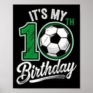 10歳の誕生日 サッカー 10歳の誕生日 ポスター