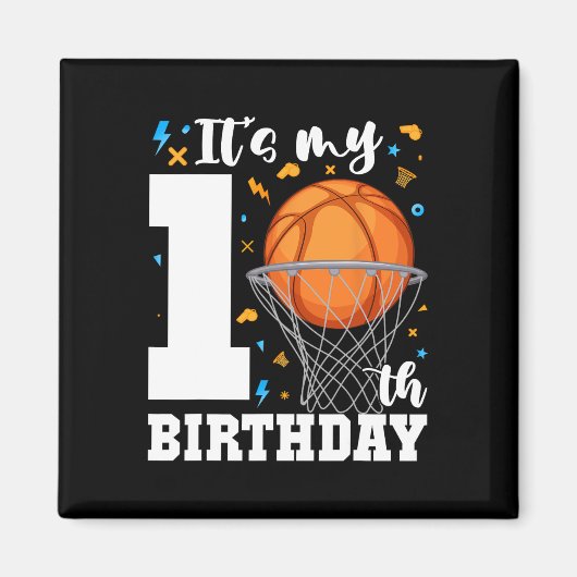 10歳の誕生日 スケル 十歳の誕生日 マグネット (正面)