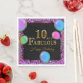 10歳の誕生日  スタンダードランチョンナプキン (インサイチュ)
