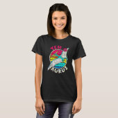 10歳の誕生日 テンオーサウルス I 翼竜 I ファミリー Tシャツ (正面フル)