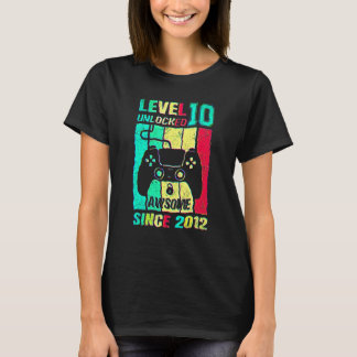 10歳の誕生日 レベル10解除 すごい 2012 ビデオ Tシャツ