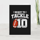 10歳の誕生日 10年記念 カップル10周年 カード (正面)