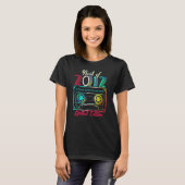 10歳の誕生日 2012年のベスト 10周年を祝おう Tシャツ (正面フル)