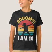 10歳の誕生日 Tシャツ (正面)