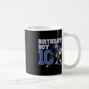 10歳アイスホッケーをテーマにした誕生日パーティー10日 コーヒーマグカップ
