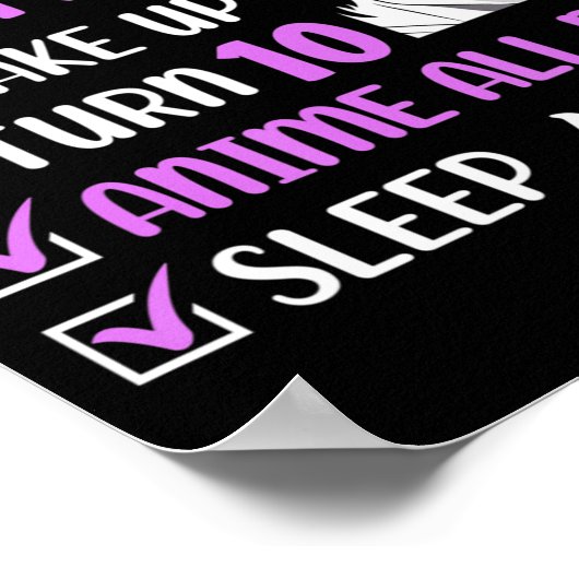 10歳アニメ誕生日パーティー10人目の男の子10 ポスター (角)