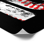 10歳ギフト10野球・10歳の誕生日 ポスター (角)