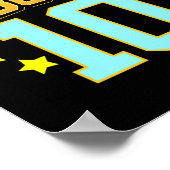 10歳バスケットボール選手第10回誕生日パーティー ポスター (角)