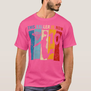 10歳バスケットボール10誕生日少年 Tシャツ