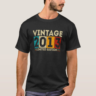 10歳ヴィンテージ2013 10誕生日 Tシャツ