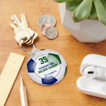 10歳未満の青緑のサッカーチームのギフト