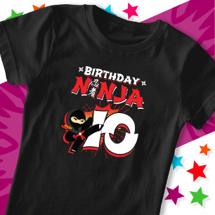 10歳漫画本スタイル忍者10誕生日 Tシャツ