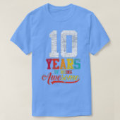 10歳素晴らし10歳10歳 Tシャツ (デザイン正面)
