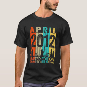 10歳誕生日ヴィンテージ2012年4月限定E Tシャツ