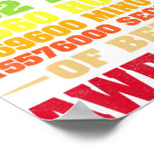 10歳120カ月素晴らし10誕生日 ポスター (角)