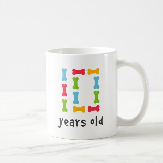 10歳 コーヒーマグカップ (右)