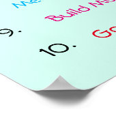 10減量ダイエットのヒント ポスター (角)