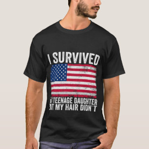 10生き延び代の娘の父おもしろいの日 Tシャツ