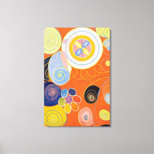 10番目に大きいグループIV、第4位 キャンバスプリント (正面)