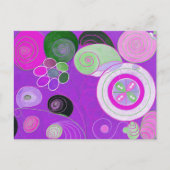 10番目に大きいグループIV、第4番(紫) ポストカード (正面)