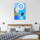 10番目に大きいグループIV、No.4 (天) キャンバスプリント (インサイチュ (寝室))