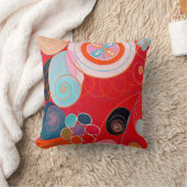 10番目に大きいグループIV、No.4 (赤) クッション (ブランケット)