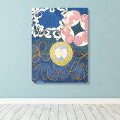 10番目に大きい、グループIV、No.1によるHilma af Klint キャンバスプリント (インサイチュ (ウッドフロア))