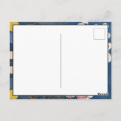 10番目に大きい、グループIV、No.1によるHilma af Klint ポストカード (裏面)