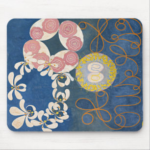 10番目に大きい、グループIV、No.1によるHilma af Klint マウスパッド