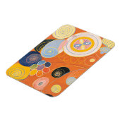 10番目に大きい、グループIV、No.4 by Hilma af Klint マグネット (左側)
