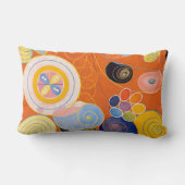 10番目に大きい、グループIV、No.4 by Hilma af Klint ランバークッション (裏面)