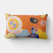 10番目に大きい、グループIV、No.4 by Hilma af Klint ランバークッション (正面)