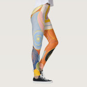 10番目に大きい、グループIV、No.4 by Hilma af Klint レギンス (右)