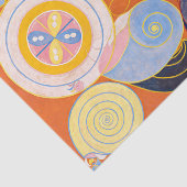 10番目に大きい、グループIV、No.4 by Hilma af Klint 薄葉紙 (詳細)