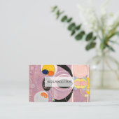 10番目に大きい、グループIV、No.6 by Hilma af Klint 名刺 (スタンド正面)